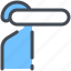 doorknob, hotel, handle, signaling, door, service, hanger 