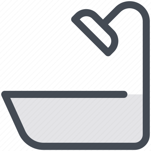 Bath, water, cleansing, bathroom, bathtub, care, shower icon - Download on Iconfinder