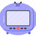 retro tv, television, broadcast, electronic appliance, home appliance