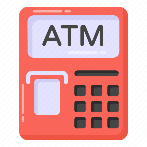 Instant banking, atm machine, cash machine, automated teller machine, atm icon - Download on Iconfinder