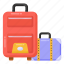 suitcases, luggage, bags, baggage, travel bags