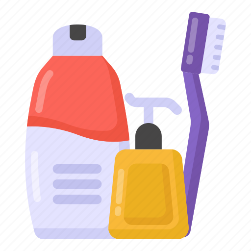 Hygiene equipment, hygiene items, oral hygiene, cleaning elements, personal hygiene icon - Download on Iconfinder