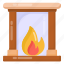 fireplace, fire furnace, hearth, fireside, fire pit 