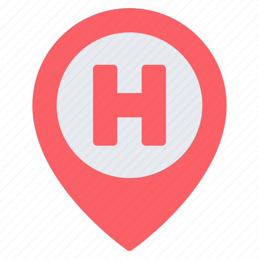 Location, placeholder, pin, map, hotel icon - Download on Iconfinder