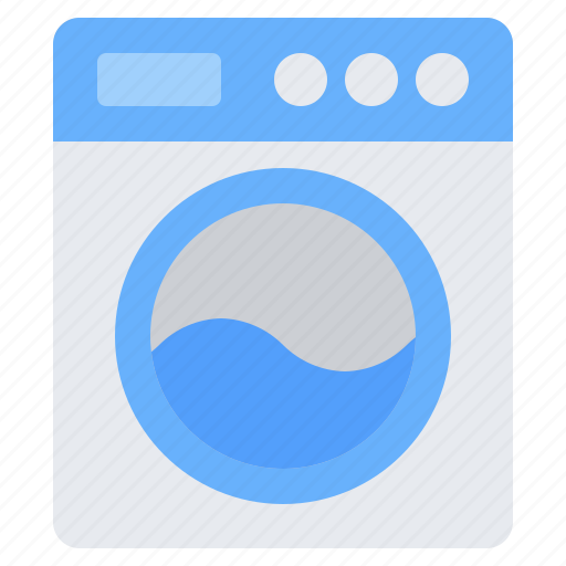 Washing machine, laundry, household, housekeeping, appliance icon - Download on Iconfinder