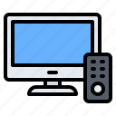 television, tv, screen, monitor, remote control