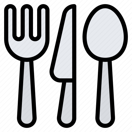 Cutlery, spoon, fork, knife, restaurant icon - Download on Iconfinder