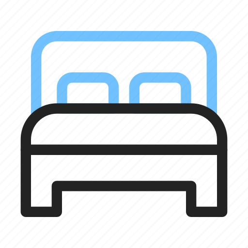 Hotel, bed, bedroom, room, furniture, sleep icon - Download on Iconfinder