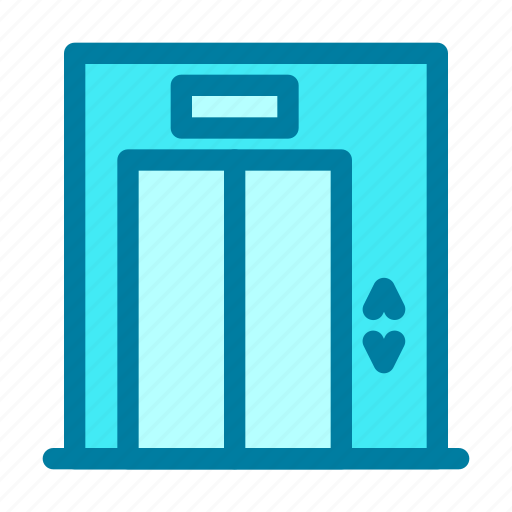 Hotel, lift, elevator, transportation, up icon - Download on Iconfinder