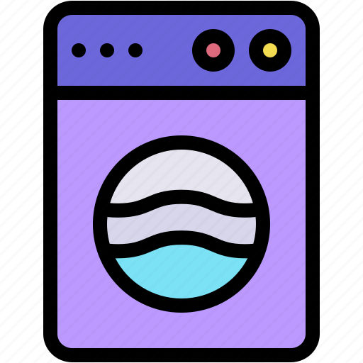 Washing, machine, electronics, wash, household, clothes icon - Download on Iconfinder