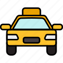 hotel, taxi, car, transport, vehicle, cab