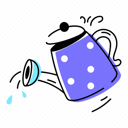 Watering pot, watering can, sprinkle can, watering pail, plant shower icon - Download on Iconfinder