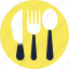 cutlery, spoon, knife, fork 