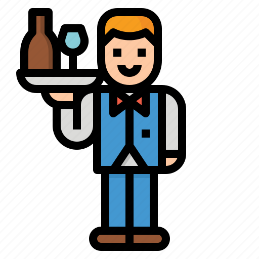 Alcohol, drink, food, room, service, wine icon - Download on Iconfinder