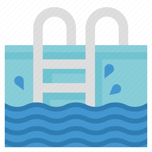 Ladder, pool, sports, swim, swimming icon - Download on Iconfinder