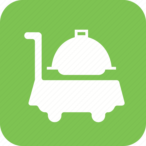 Acomodation, hotel, room, service, room service, serving, waiter icon icon - Download on Iconfinder