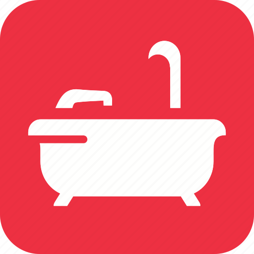 Acomodation, hotel, service, trip, bathroom, bathtub, shower icon icon - Download on Iconfinder