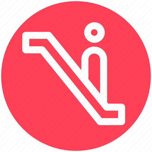 .svg, escalator, level, lift, staircase, stairs, up icon - Download on Iconfinder