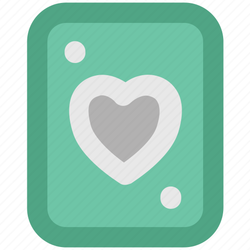 Ace heart, card, casino, casino card, heart card, playing card, poker card icon - Download on Iconfinder