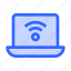laptop, wifi, connection, hotel, network 