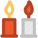 burning candles, candlelight, candles, light, lighting equipment, natural phenomenon, soft light 