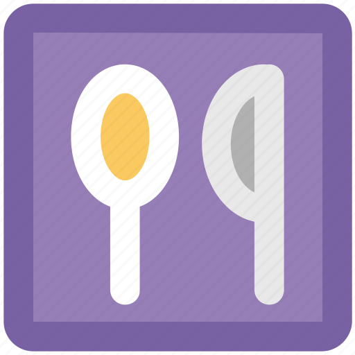 Cutlery, eating, flatware, knife, restaurant, spoon, utensil icon - Download on Iconfinder