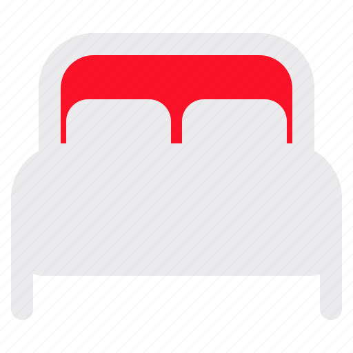 Bed, bedroom, beds, double, furniture icon - Download on Iconfinder