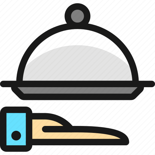 Room, service, give, plate icon - Download on Iconfinder