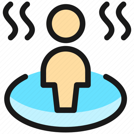 Person, heat, sauna icon - Download on Iconfinder