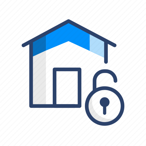 Home, house, open, property icon - Download on Iconfinder