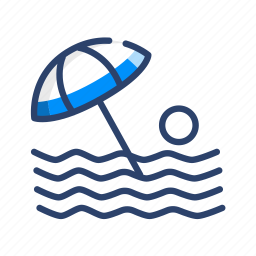 Flood, rain, raining, rainy, storm, umbrella icon - Download on Iconfinder