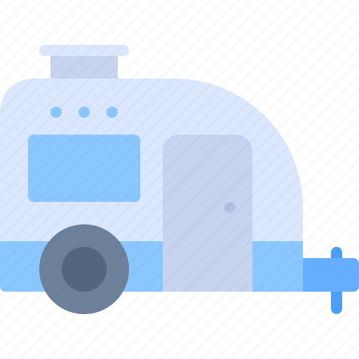 Caravan, transportation, van, vehicle, transport icon - Download on Iconfinder