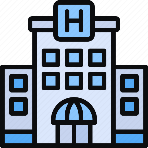 Hotel, service, hostel, buildings, holidays icon - Download on Iconfinder