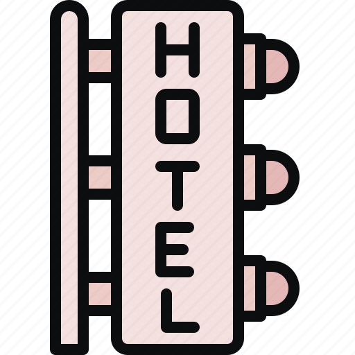 Travel, hotel, sign, signaling, signboard icon - Download on Iconfinder