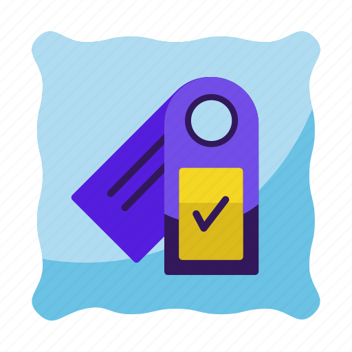 Booking, hotel, key, label, service, travel, trip icon icon - Download on Iconfinder