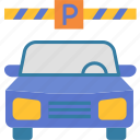 parking, car, transport, vehicle, garage, hotel, colored