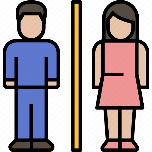 Man, woman, restroom, signs, bathroom, couple, toilet icon - Download on Iconfinder
