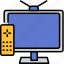 television, tv, furniture, household, monitor, screen, hotel 