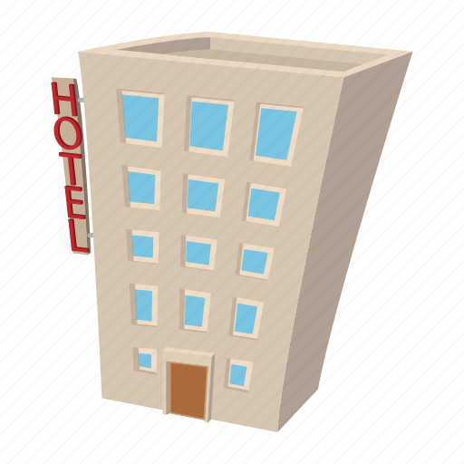 Building, cartoon, hostel, hotel, shop, street, travel icon - Download on Iconfinder