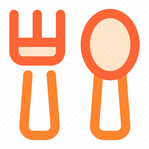 Fork, hotel, restaurant, spoon, travel icon - Download on Iconfinder