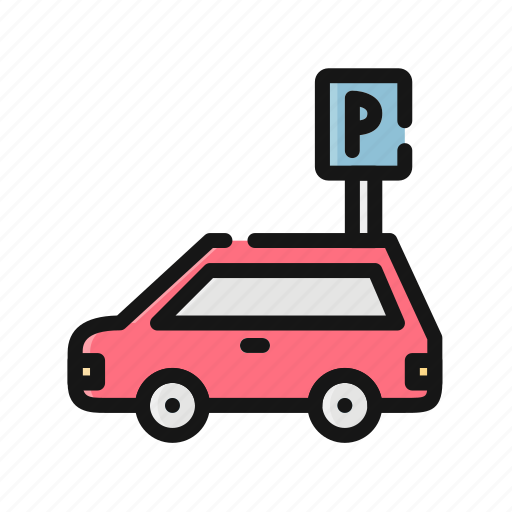 Car, parki, parking, room, sign, transport, vehicle icon - Download on Iconfinder