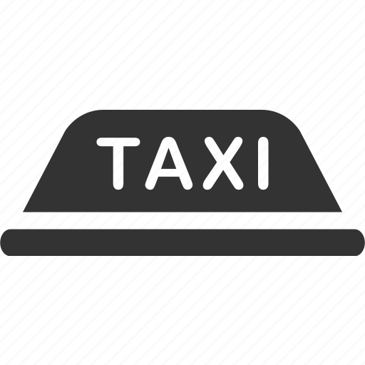 Cab, car, rent, sign, taxi, travel icon - Download on Iconfinder
