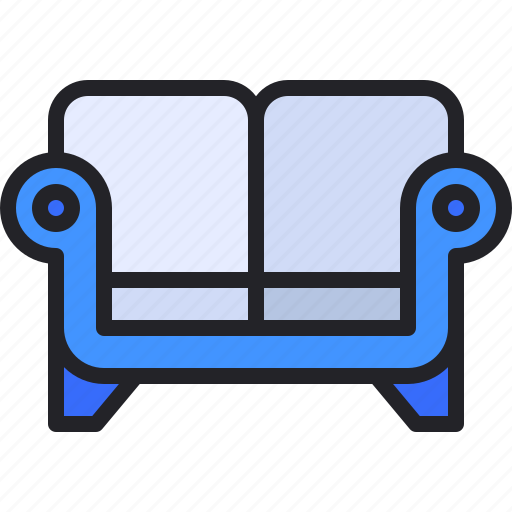 Armchair, couch, furniture, hotel, sofa icon - Download on Iconfinder