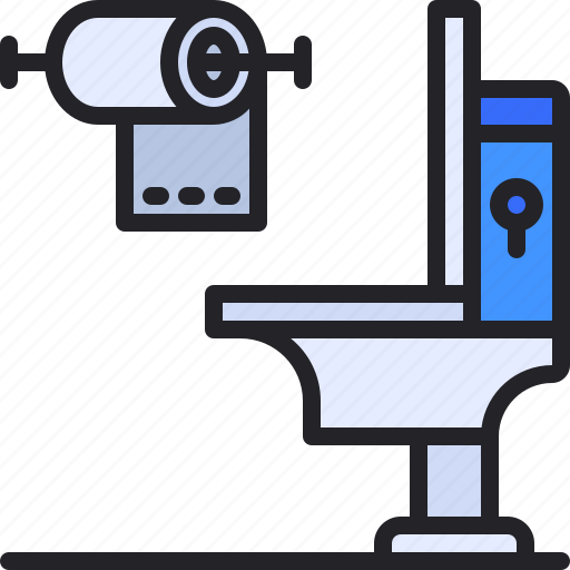 Bathroom, lavatory, roll, tissue, toilet, wc icon - Download on Iconfinder