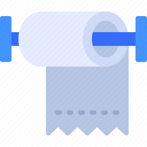 Bathroom, paper, rool, tissue, toilet icon - Download on Iconfinder