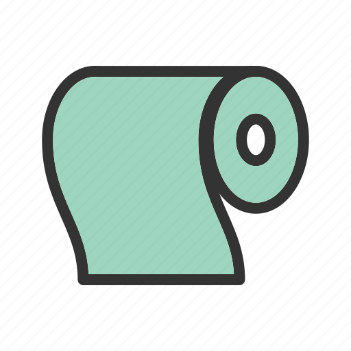 Domestic, health, paper, roll, rolls, tissue, toilet icon - Download on Iconfinder