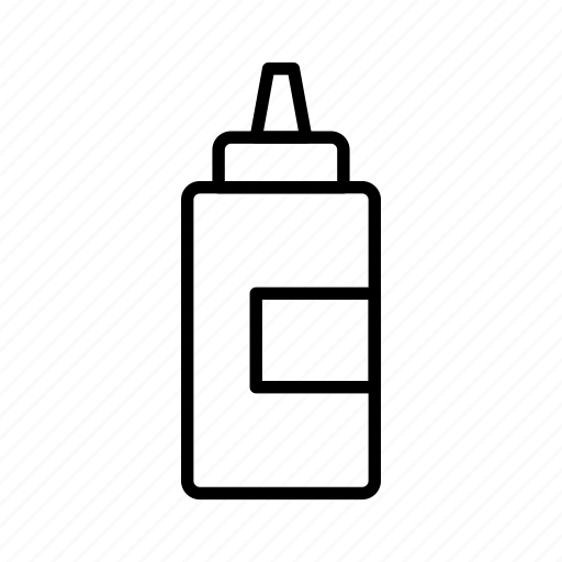Ketchup, bottle, sauces, spicy, mustard, food icon - Download on Iconfinder