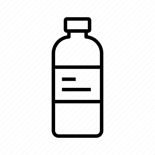 Bottle, water, drink, hydratation, liquid icon - Download on Iconfinder