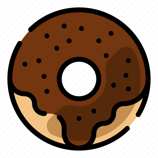 Doughnut, donut, cake, dessert icon - Download on Iconfinder