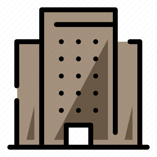 Hotel, building, hotel building, accommodation icon - Download on Iconfinder